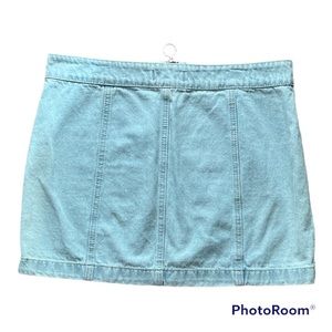 Forever 21 size 28 denim mini pencil skirt